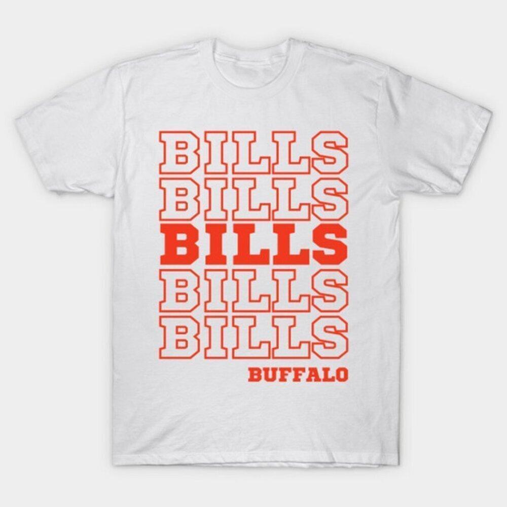 Buffalo Bills Shirt Bills Football Tee Unisex Blue Buffalo Graphic Tshirt - Picture 1 of 4